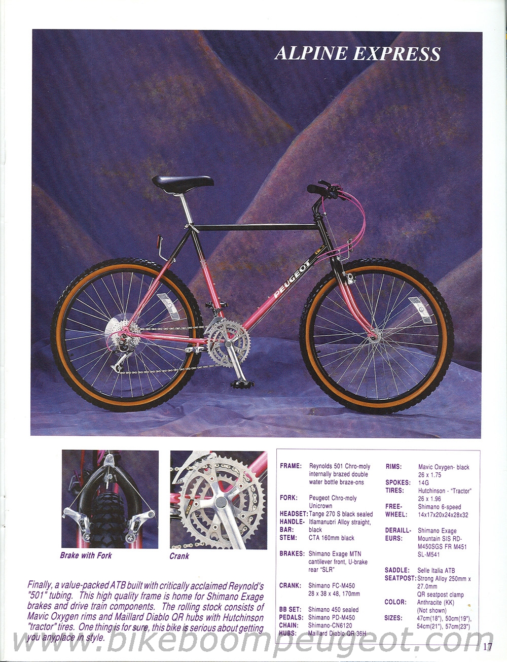 Peugeot 1989 USA Brochure
